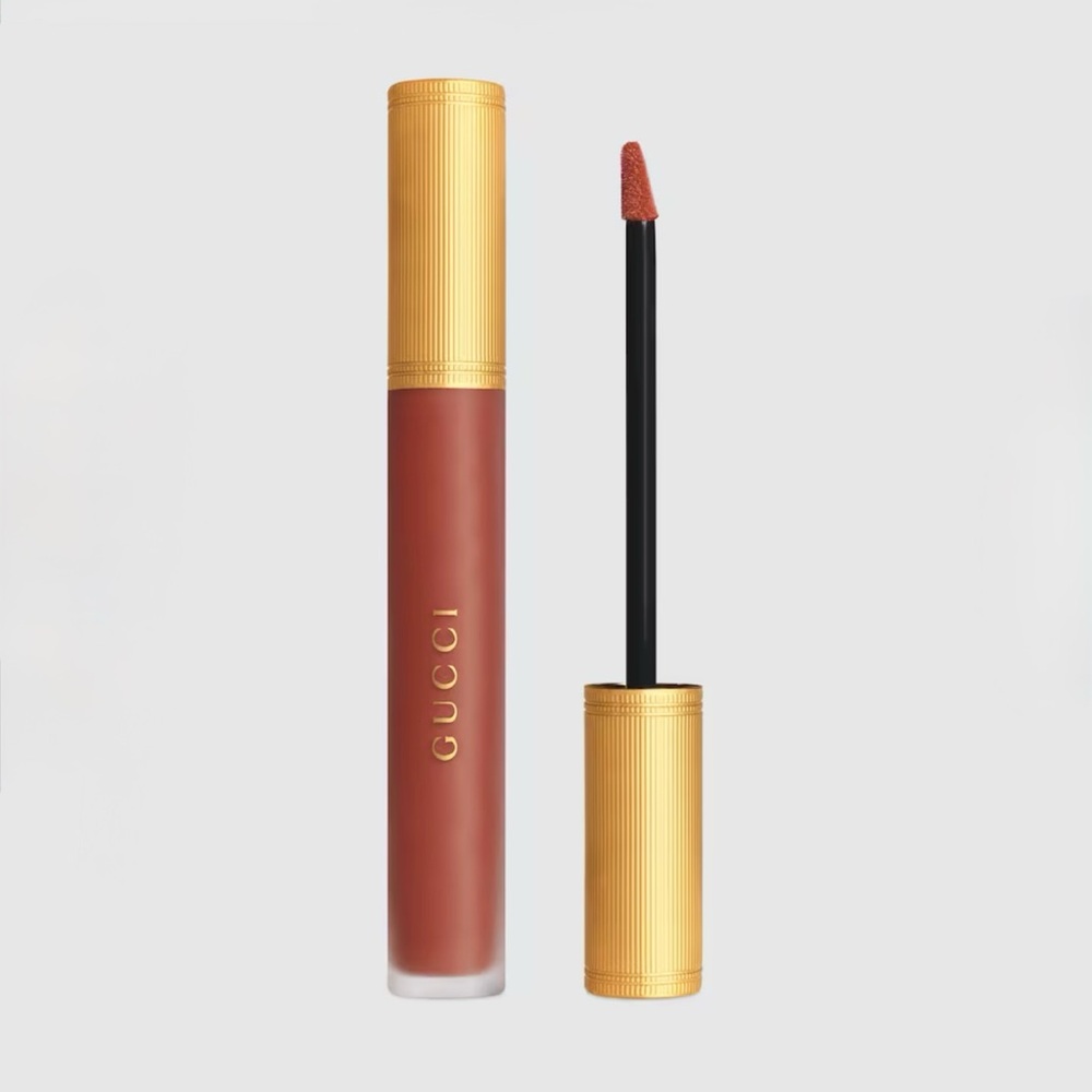 Gucci Rouge A Levres Liquide Mat Lipstick 505 Janet Rust